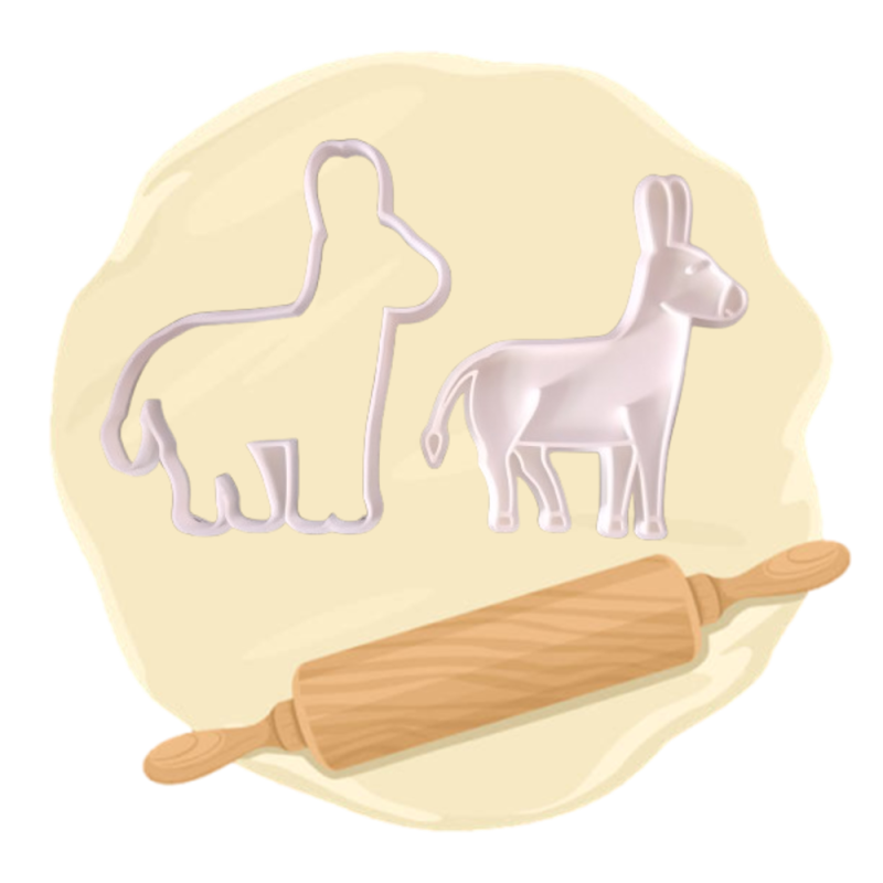 Keksausstecher "Esel"