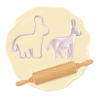 Keksausstecher "Esel"