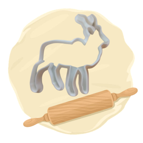 Keksausstecher "Gnu"