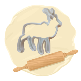 Keksausstecher "Gnu"