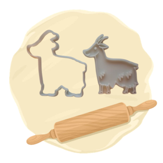 Keksausstecher "Ziege"