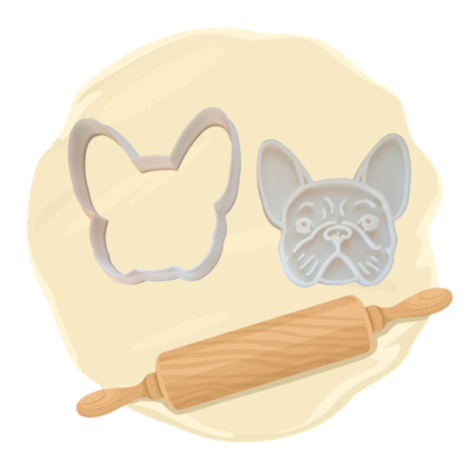 Keksausstecher "Bulldogge"