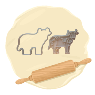 Keksausstecher "Kuh"