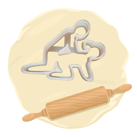 Keksausstecher "Kamasutra"