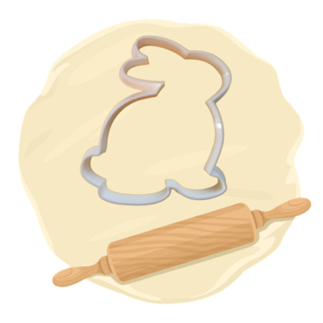 Keksausstecher "Hase"