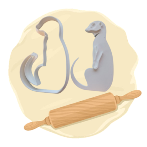 Keksausstecher "Erdmännchen"