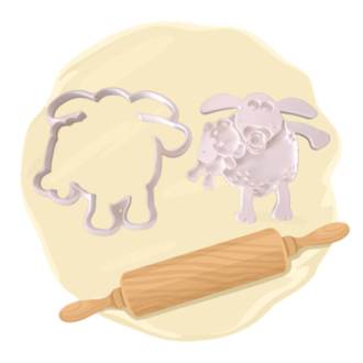 Keksausstecher "Schaf"