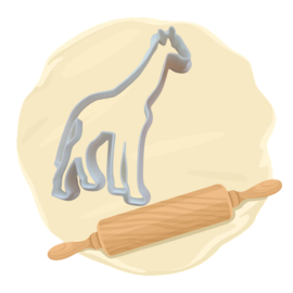 Keksausstecher "Giraffe"