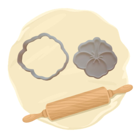 Keksausstecher "Hibiskuss"