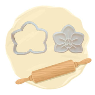 Keksausstecher "Orchidee"