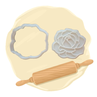 Keksausstecher "Rose"