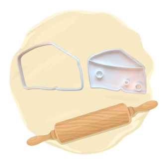 Keksausstecher "Käse"