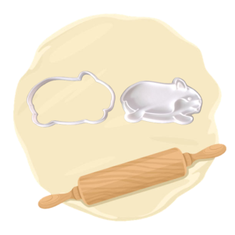 Keksausstecher "Meerschweinchen"