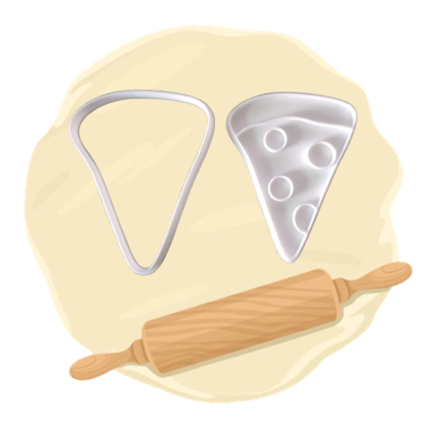 Keksausstecher "Pizza"