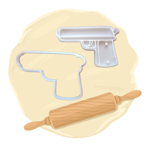 Keksausstecher "Waffe"