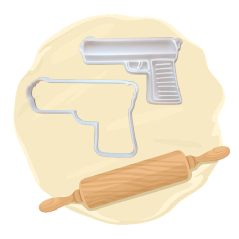 Keksausstecher "Waffe"