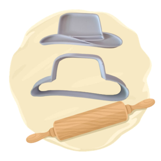 Keksausstecher "Cowboyhut"