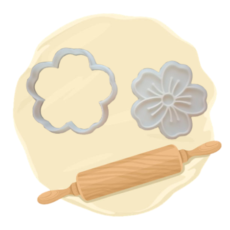 Keksausstecher "Kirschblüte"