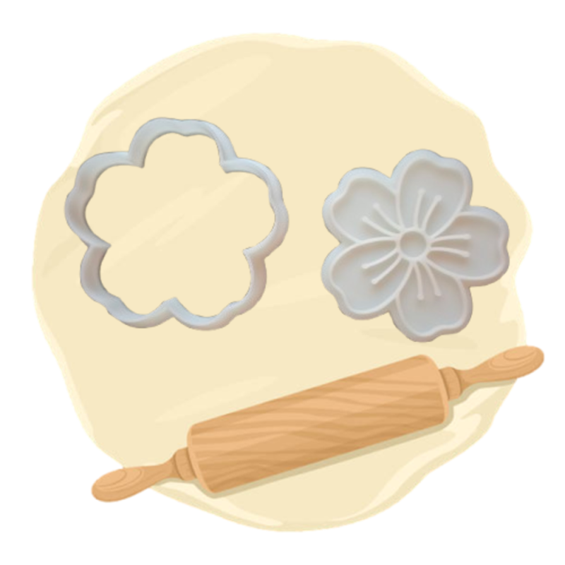 Keksausstecher "Kirschblüte"