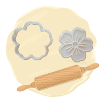 Keksausstecher "Kirschblüte"