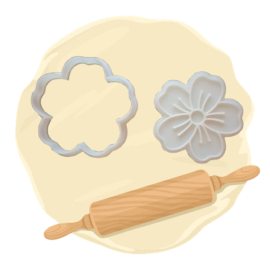 Keksausstecher "Kirschblüte"