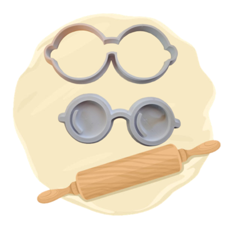 Keksausstecher "Brille"