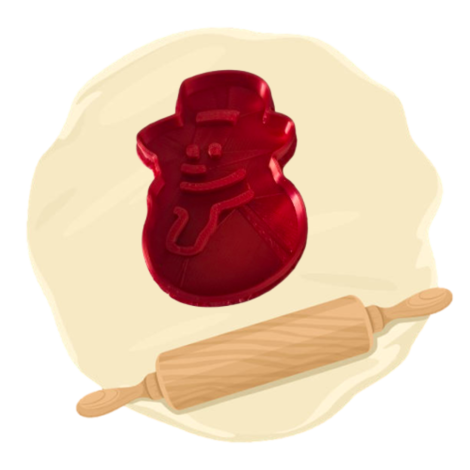 Keksausstecher "Schneemann"