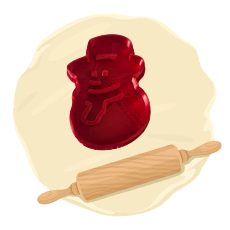 Keksausstecher "Schneemann"