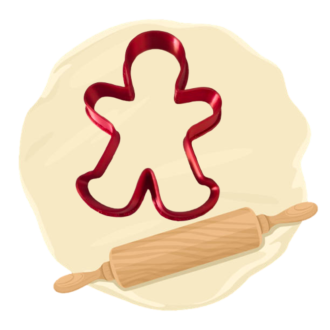 Keksausstecher "Lebkuchenmann"