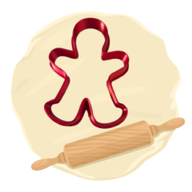 Keksausstecher "Lebkuchenmann"