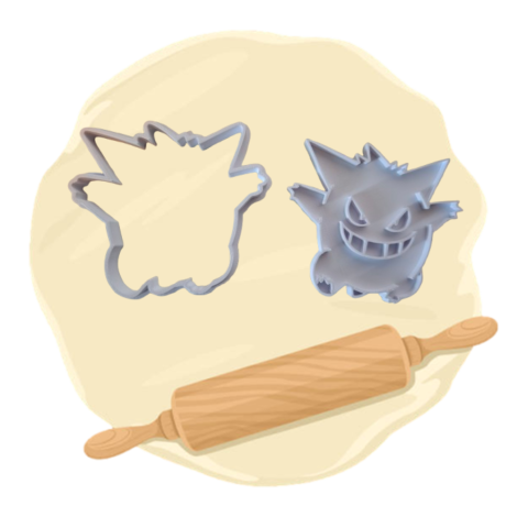 Keksausstecher "Gengar"