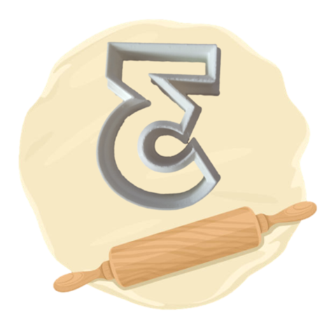 Keksausstecher "Zahl 3"