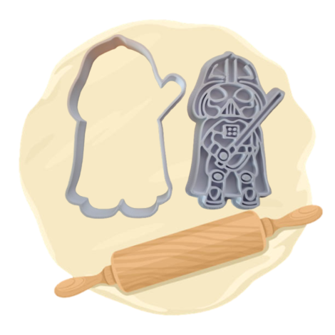 Keksausstecher "Darth Vader"