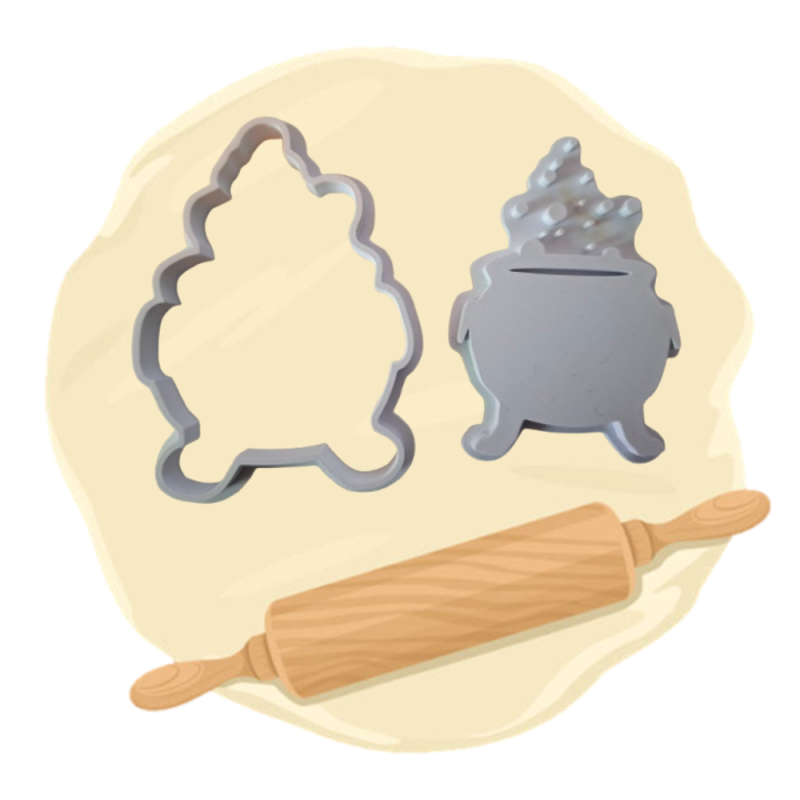 Keksausstecher "Hexenkessel"