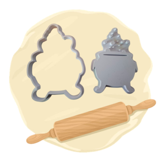 Keksausstecher "Hexenkessel"