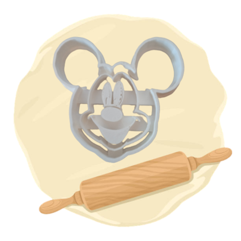 Keksausstecher "Micky"