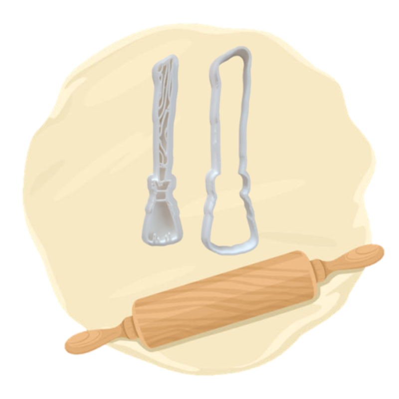 Keksausstecher "Besen"