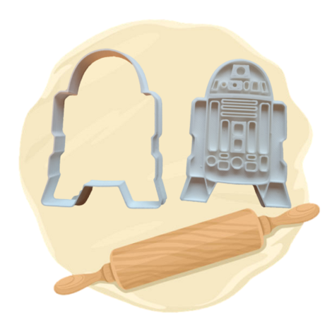 Keksausstecher "R2D2"