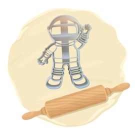 Keksausstecher "Astronaut"