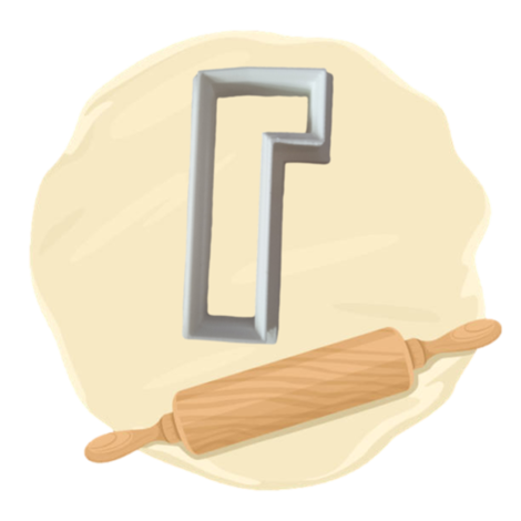 Keksausstecher "Zahl 1"