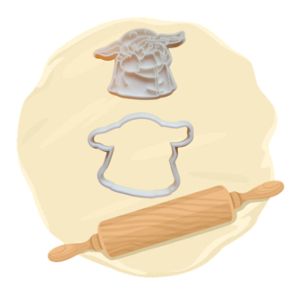 Keksausstecher "Yoda"