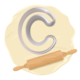 Keksausstecher "Buchstabe C"