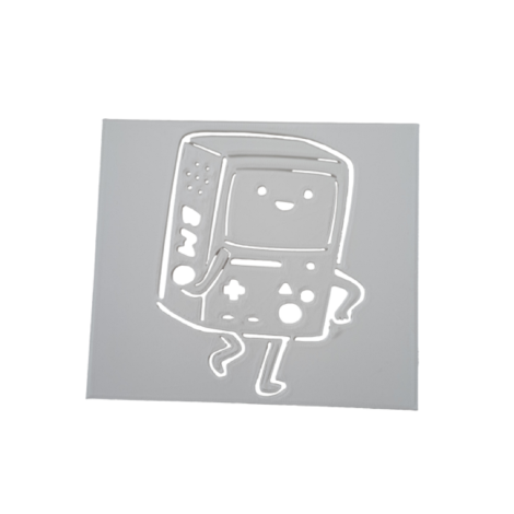 Wandschablone "BMO"