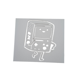 Wandschablone "BMO"
