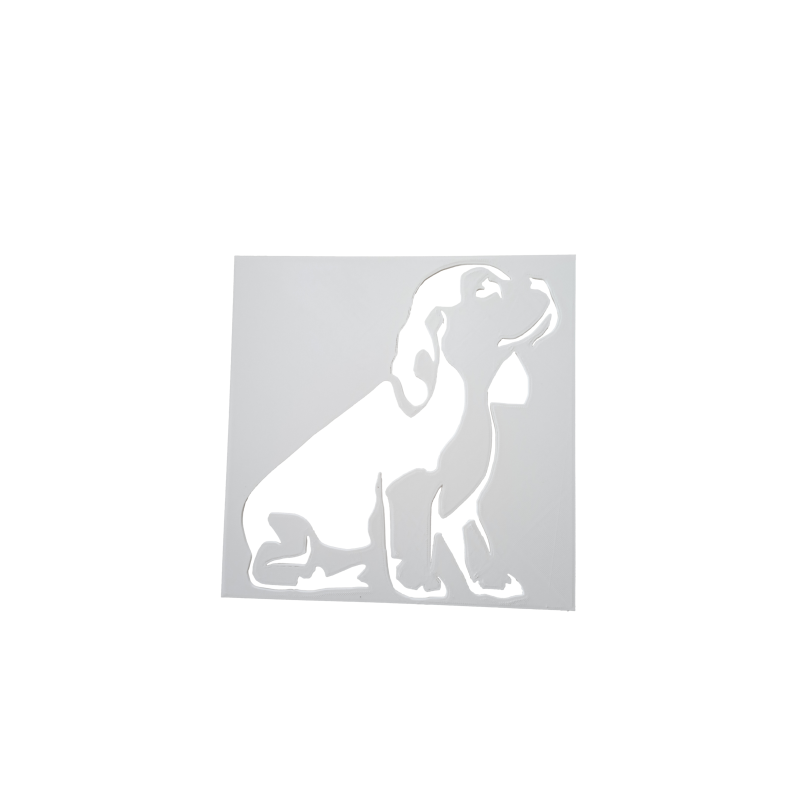 Wandschablone "Beagle"