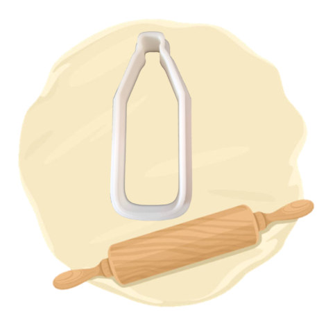 Keksausstecher "Milchflasche"