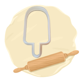 Keksausstecher "Stieleis"