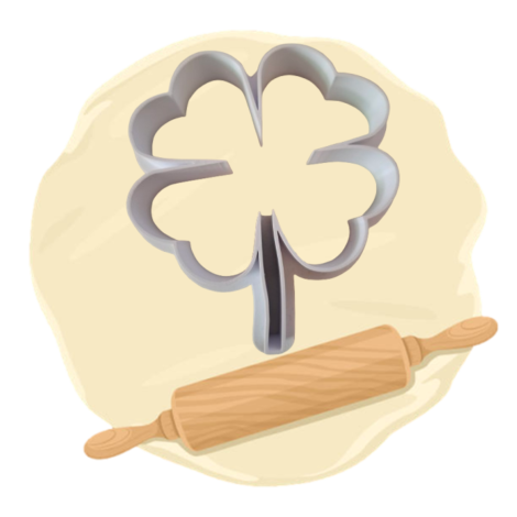 Keksausstecher "Kleeblatt"
