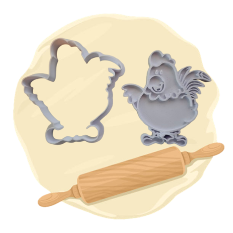 Keksausstecher "Hahn"