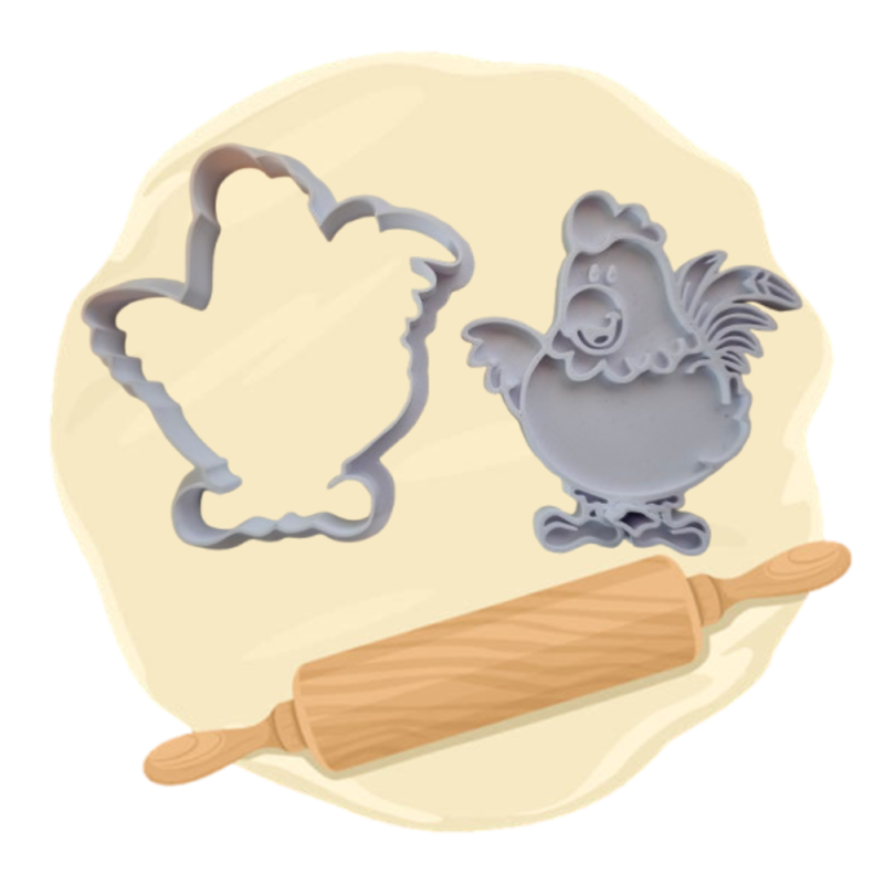 Keksausstecher "Hahn"